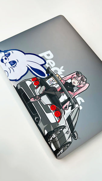 "Mascot" Momo Civic Sticker