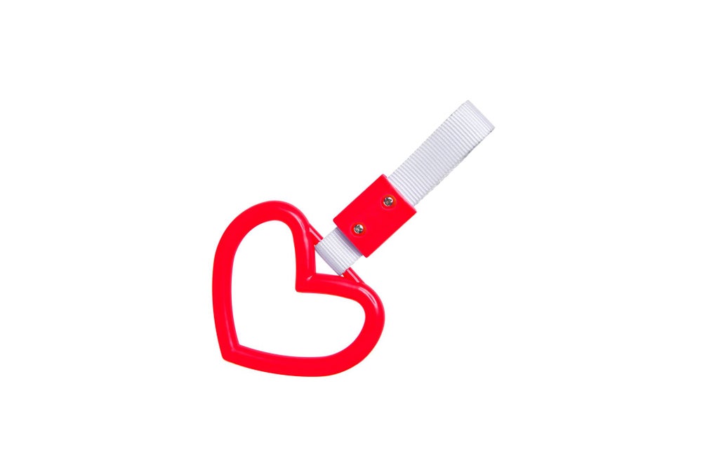 Heart Tsurikawa White Handle