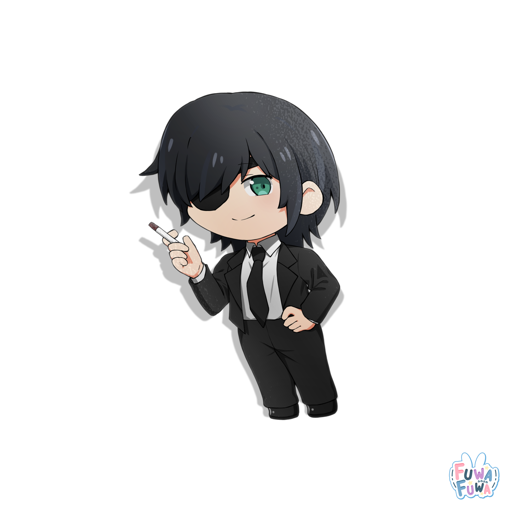 "CHAINSAW" Himeno Chibi Sticker