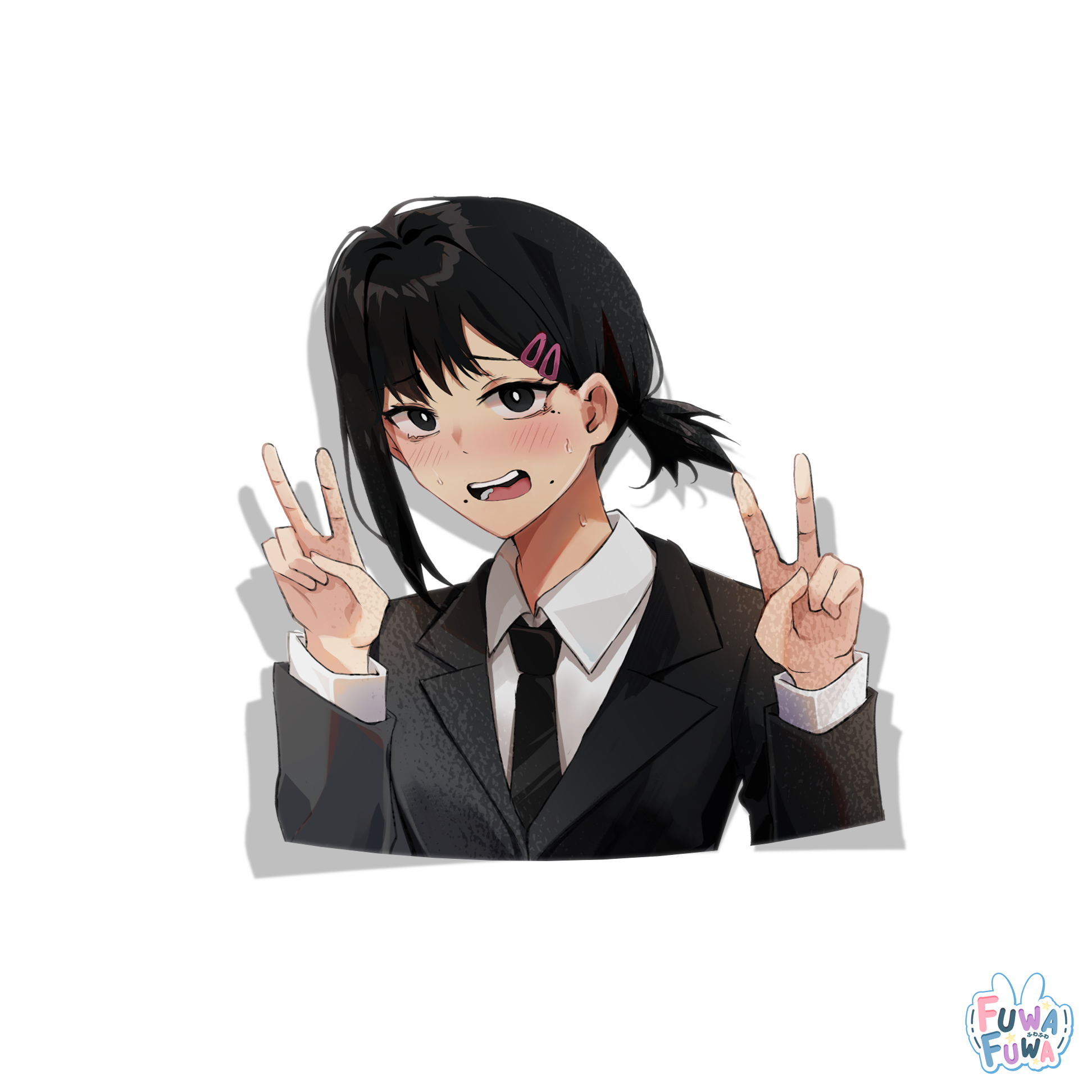 "CHAINSAW" Kobeni Half Body Sticker