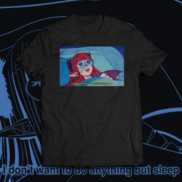 "DRESS UP DARLING" Rizu Sleep Black Shirt