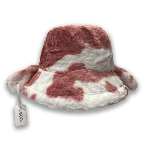 Strawberry Cow Bucket Hat