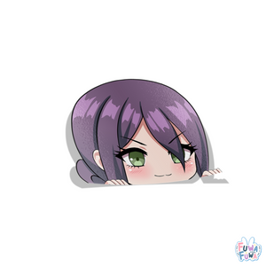 "CHAINSAW" Reze Peeker Sticker