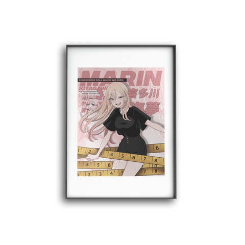 "DRESS UP DARLING" Marin Poster