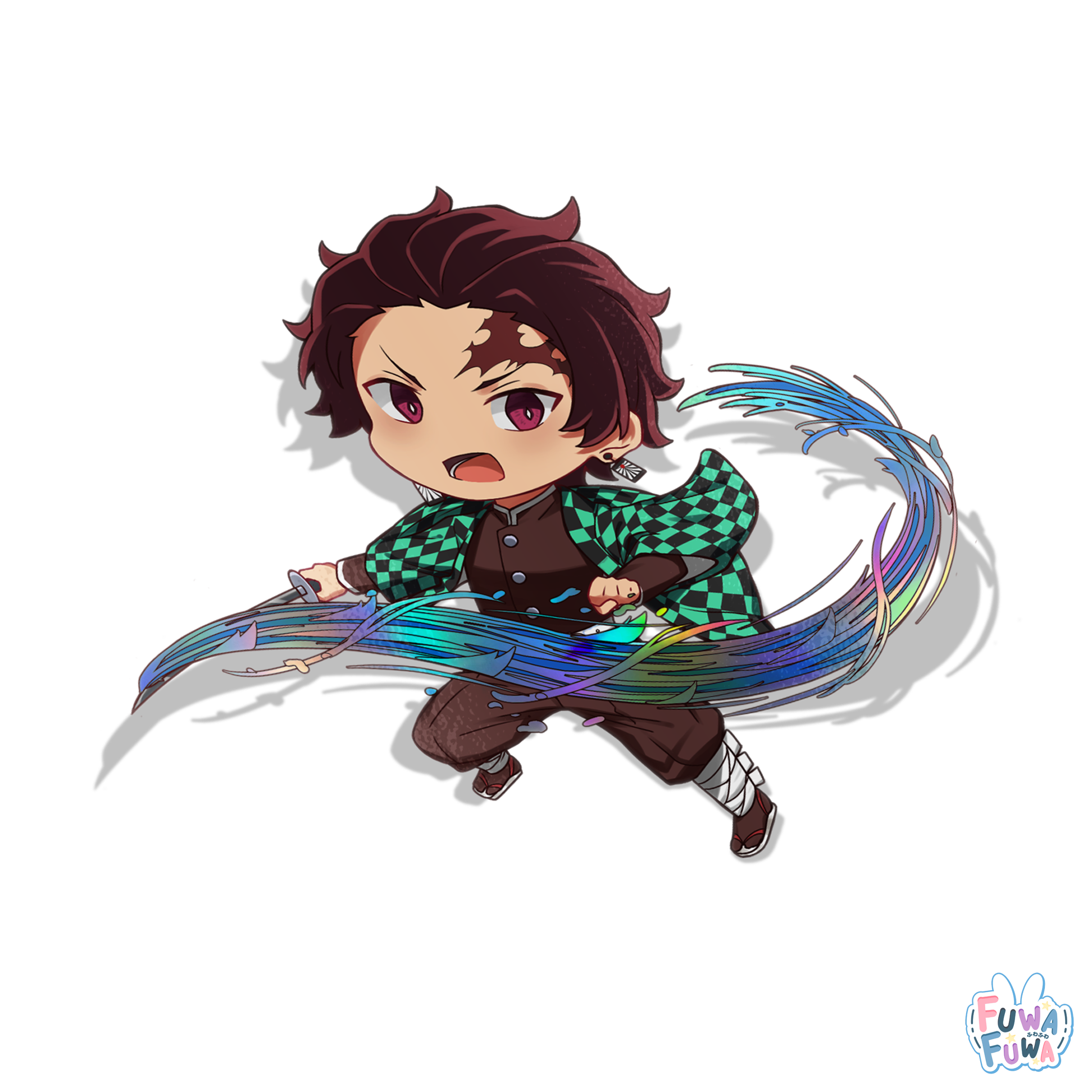 "SLAYER" Tanjiro Chibi Sticker*