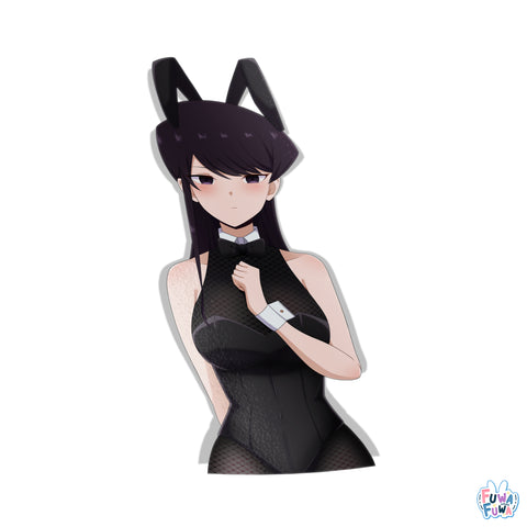 "BUNNY" Komi Half Body Sticker
