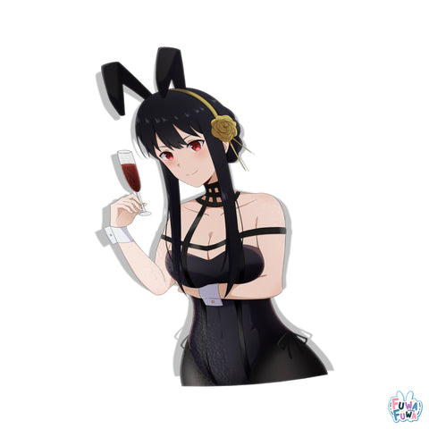 "BUNNY" Yor Half Body Sticker