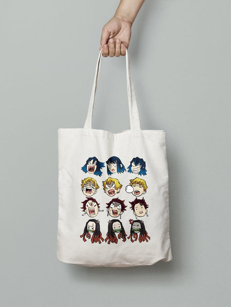 "KEEP YOUR HEAD" Canvas Tote Bag