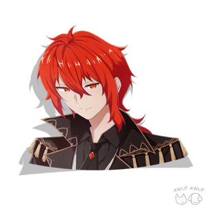 "GACHA GUYS" Daddy Diwuc Sticker
