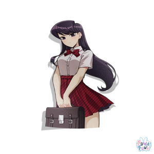 "KOMI" School Girl Half Body Sticker