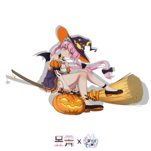 "HALLOWEEN" Witch Momo Sticker