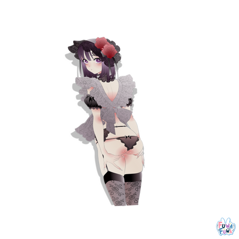 "DRESS UP DARLING" Shizuku Lingerie Half Body Sticker
