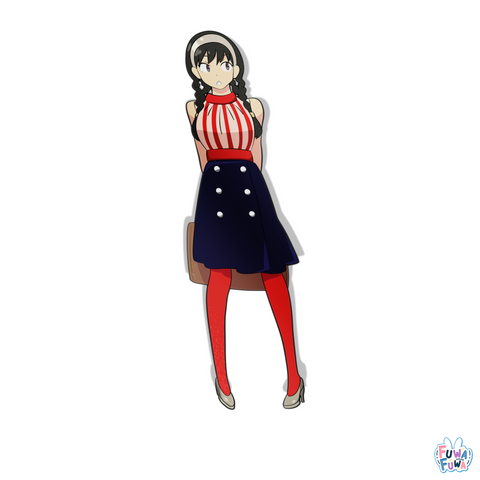 "SPY" Yor Red Fashion Full Body Sticker